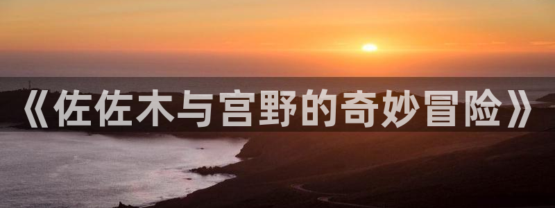 78动漫社：《佐佐木与宫野的奇妙冒险》